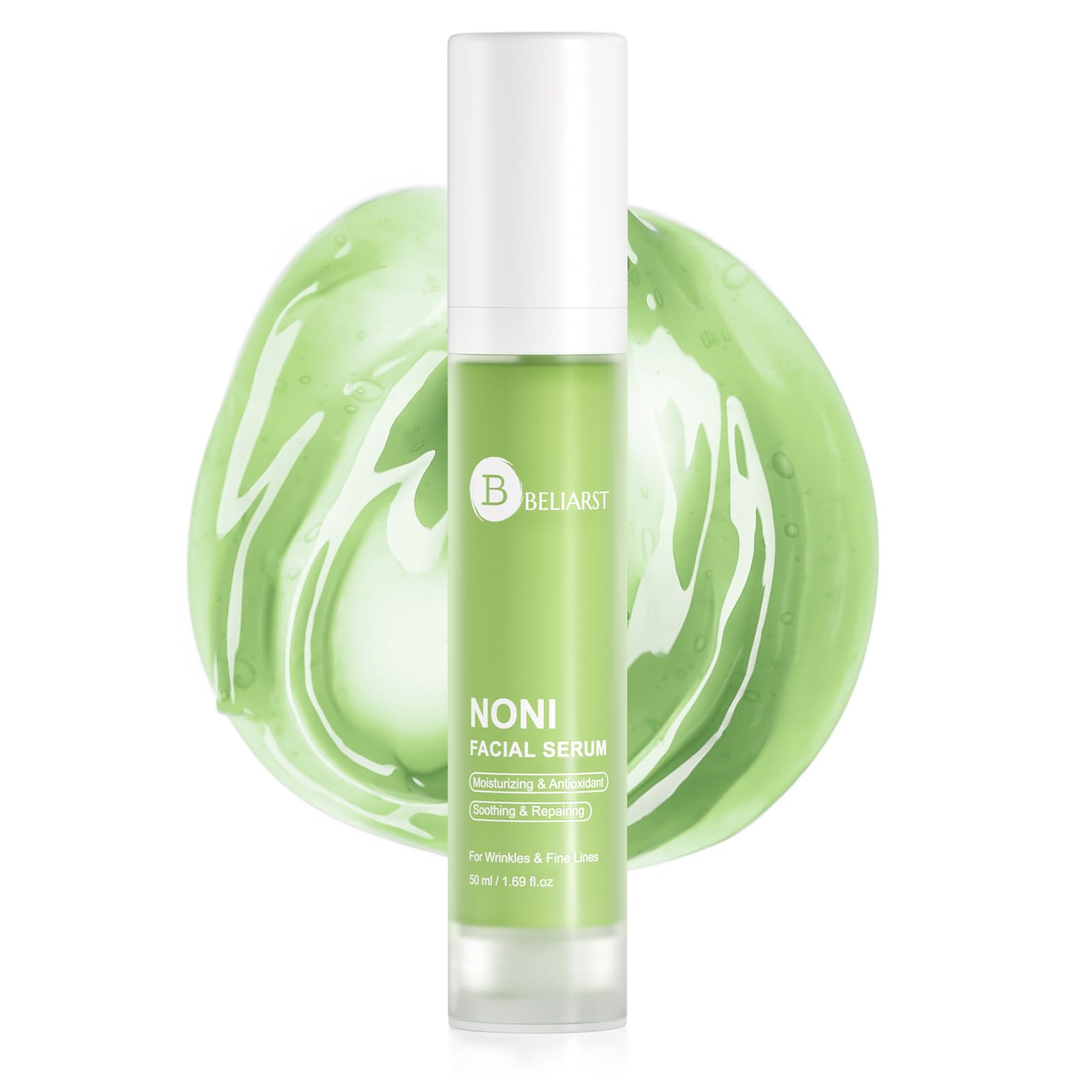 Noni Facial Serum 50ml Anti-Aging Antioxidant with Vitamin E Hyaluronic Acid and Noni for Wrinkles Fine Lines Moisturizing and Soothing Sensitive Skin
