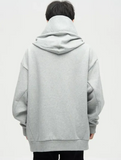 High Street Heavy Fleece-lined Thickened Hooded Sweatshirt